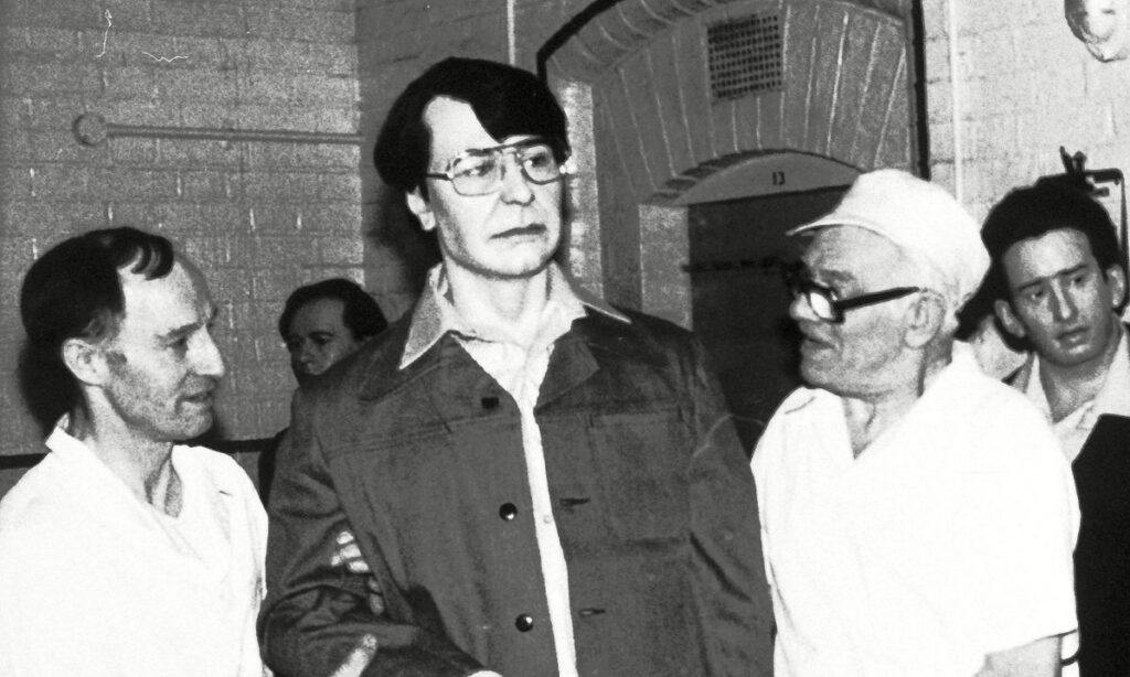 A picture of Dennis Nilsen in prison